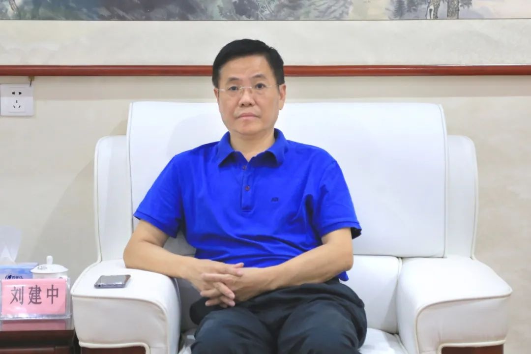 刘建中会见名冠微电子(赣州)有限公司总经理刘明华一行