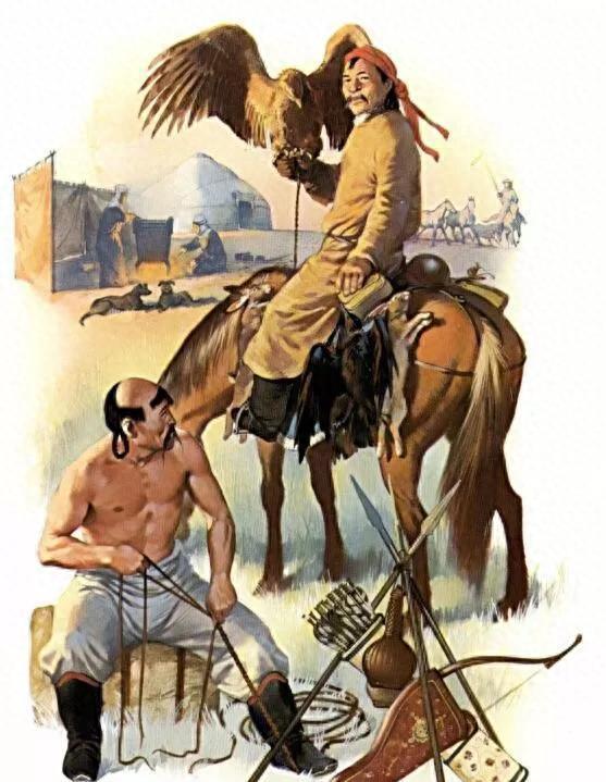 蒙古草原没有树,游牧民族靠什么大规模制作弓箭?答案其实很简单