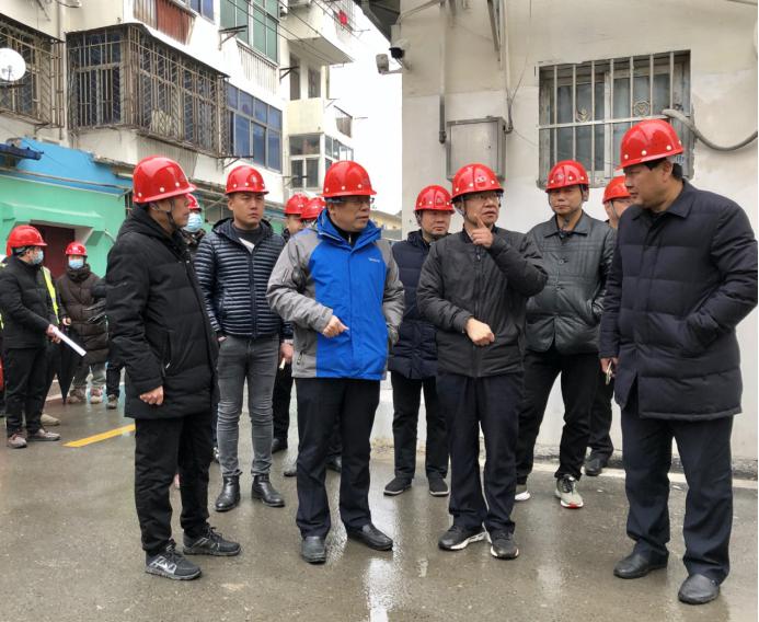 吴绪峰调研春节期间建筑领域安全生产和燃气保供工作