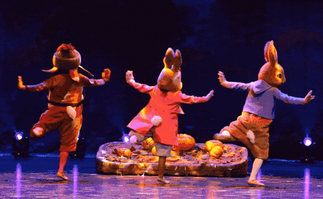 毫无疑问,当彼得兔遇到芭蕾舞,芭蕾舞也能瞬间萌翻全场!