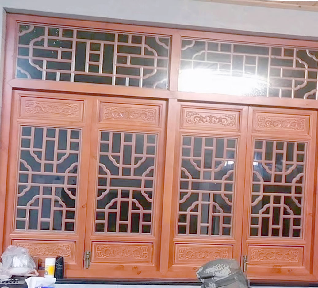 多款仿古木门窗图片展示,展现中国元素的美感