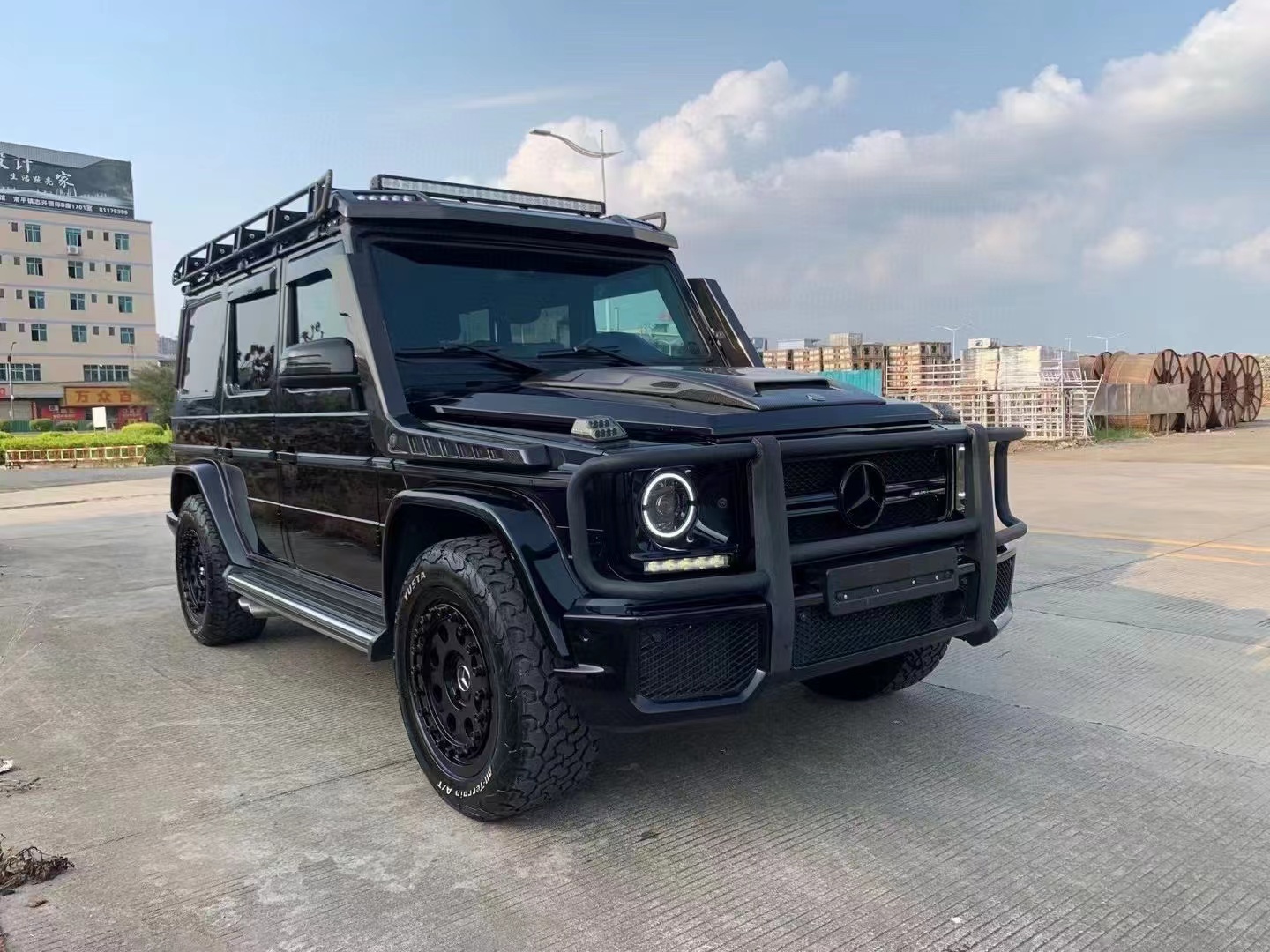 17款奔驰g63amg越野丛林版全款48.8万,三把差速锁,越野性能出色