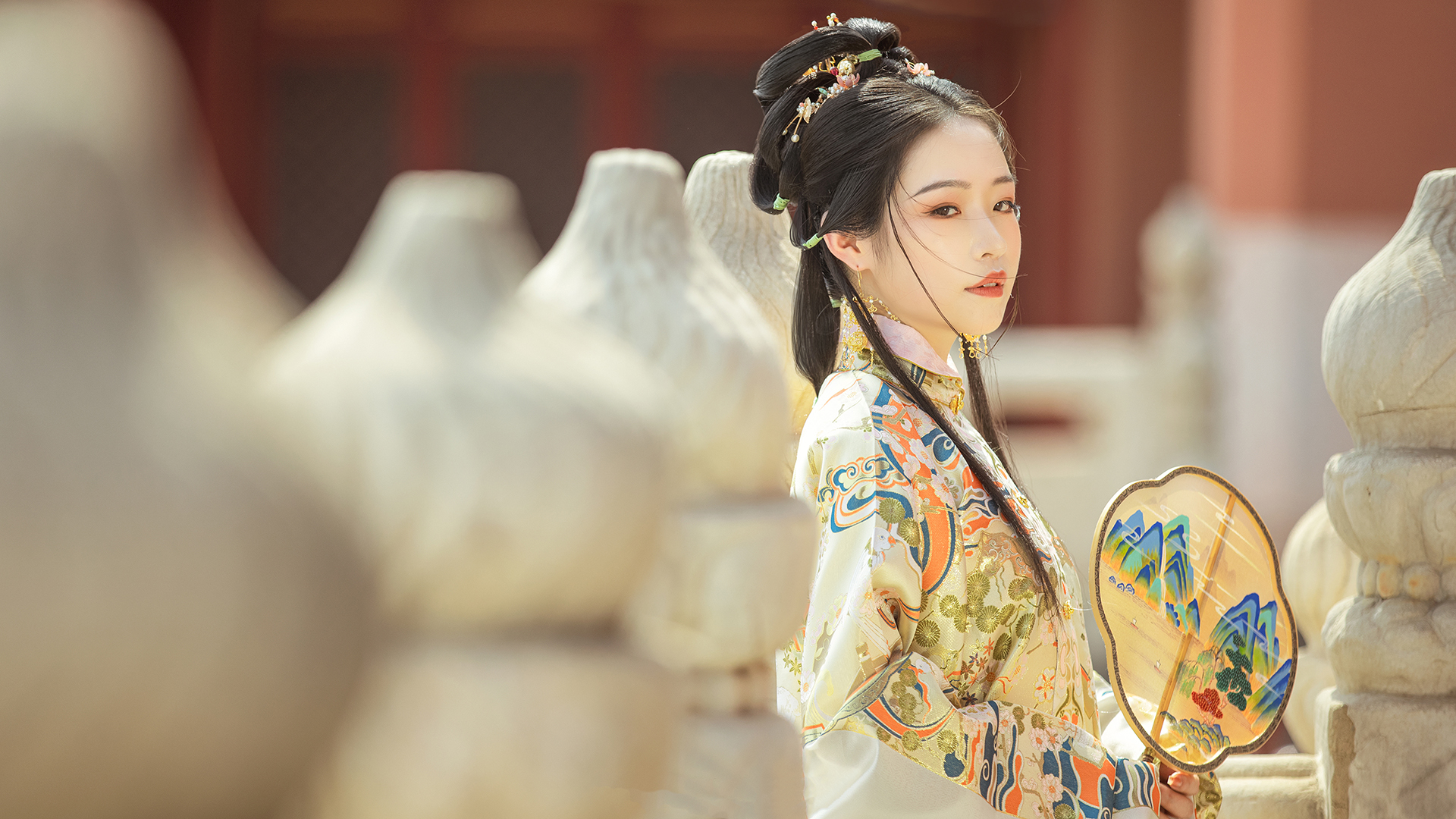 古风小姐姐,唯美中国风汉服之美~精品视频素材分享