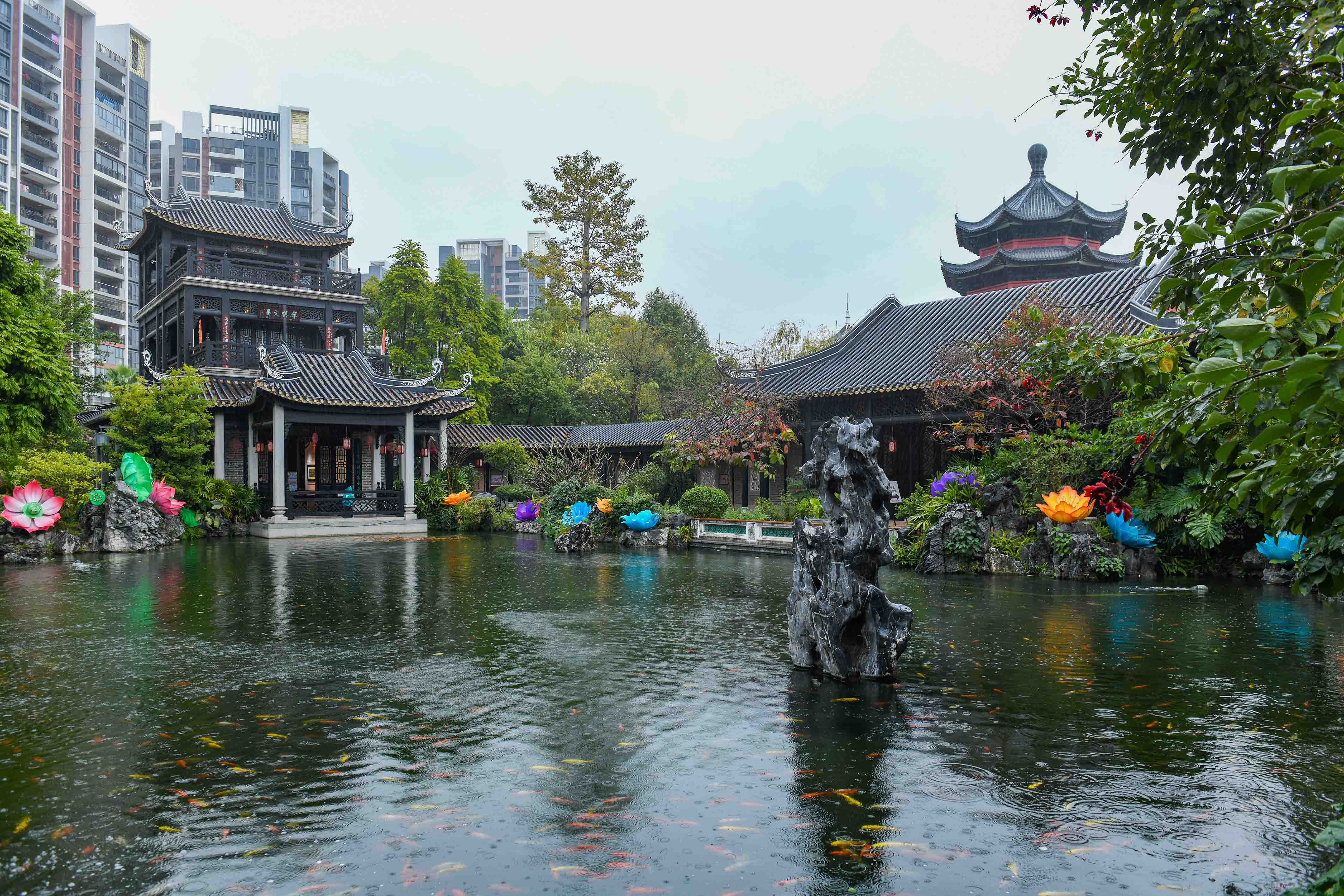 广东新晋的岭南园林,斥资3亿历时4年建成,佛山市民可免门票参观