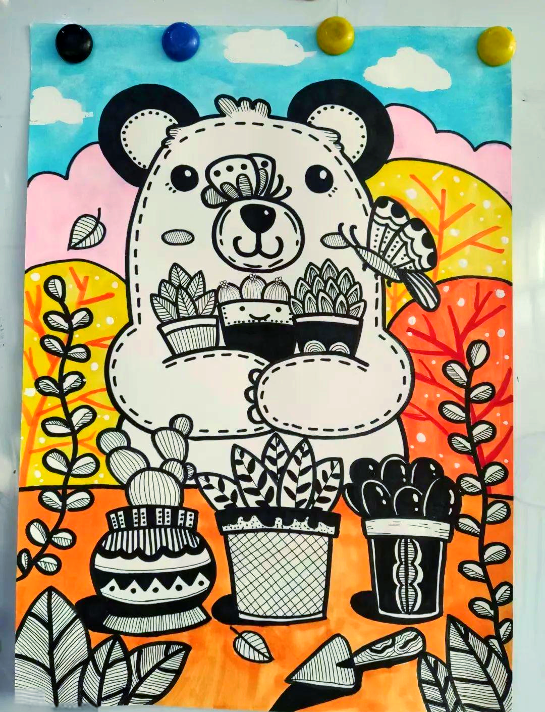 精选少儿创意装饰画,带你领略满满的艺术美感!