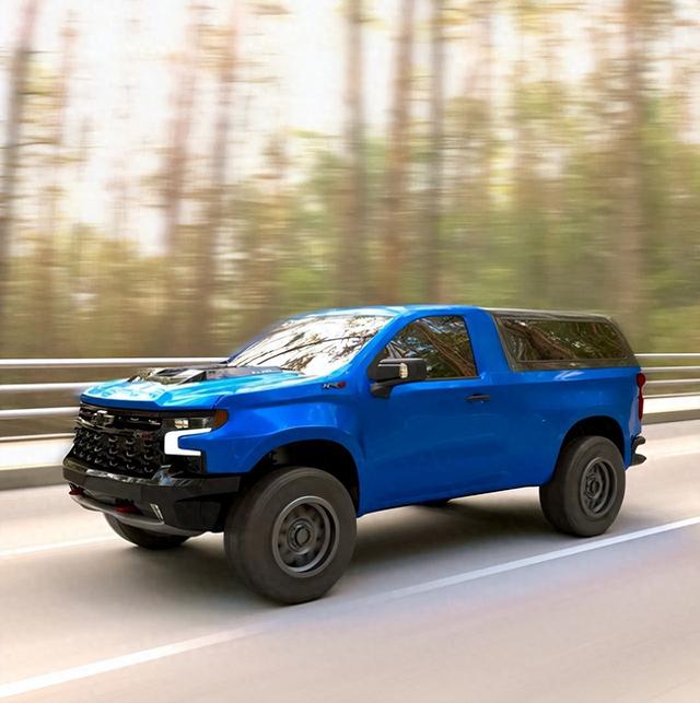 雪佛兰 k5 blazer 出色改装的suv皮卡 售价超20万美金