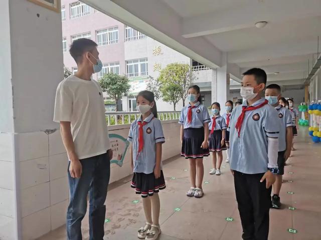 南充市五星小学南门坝分校:开展2022年秋季疫情防控演练