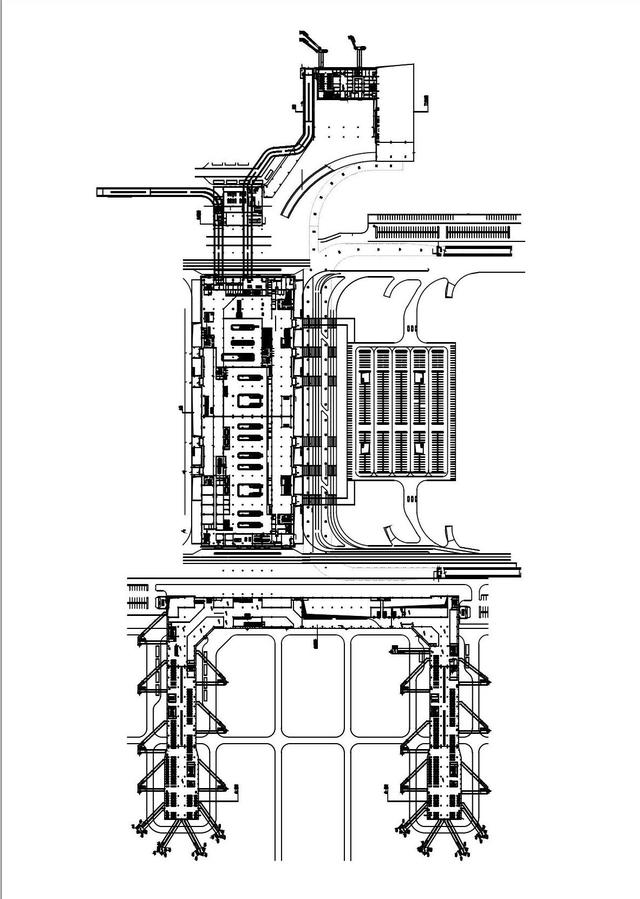 地窝堡t3航站楼平面图图片