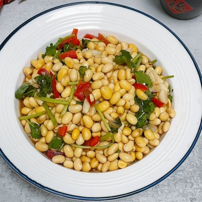 妈妈手中的安心味 凉拌黄豆