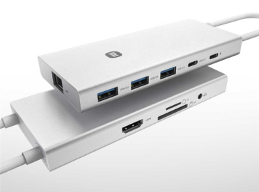 179元 小米Type-C十合一扩展坞发布：USB 3.0、100W快充