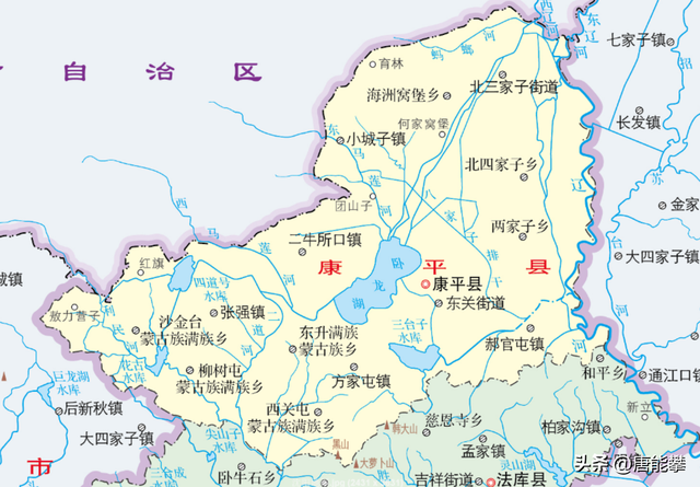 沈阳康平县,法库县29乡镇2020