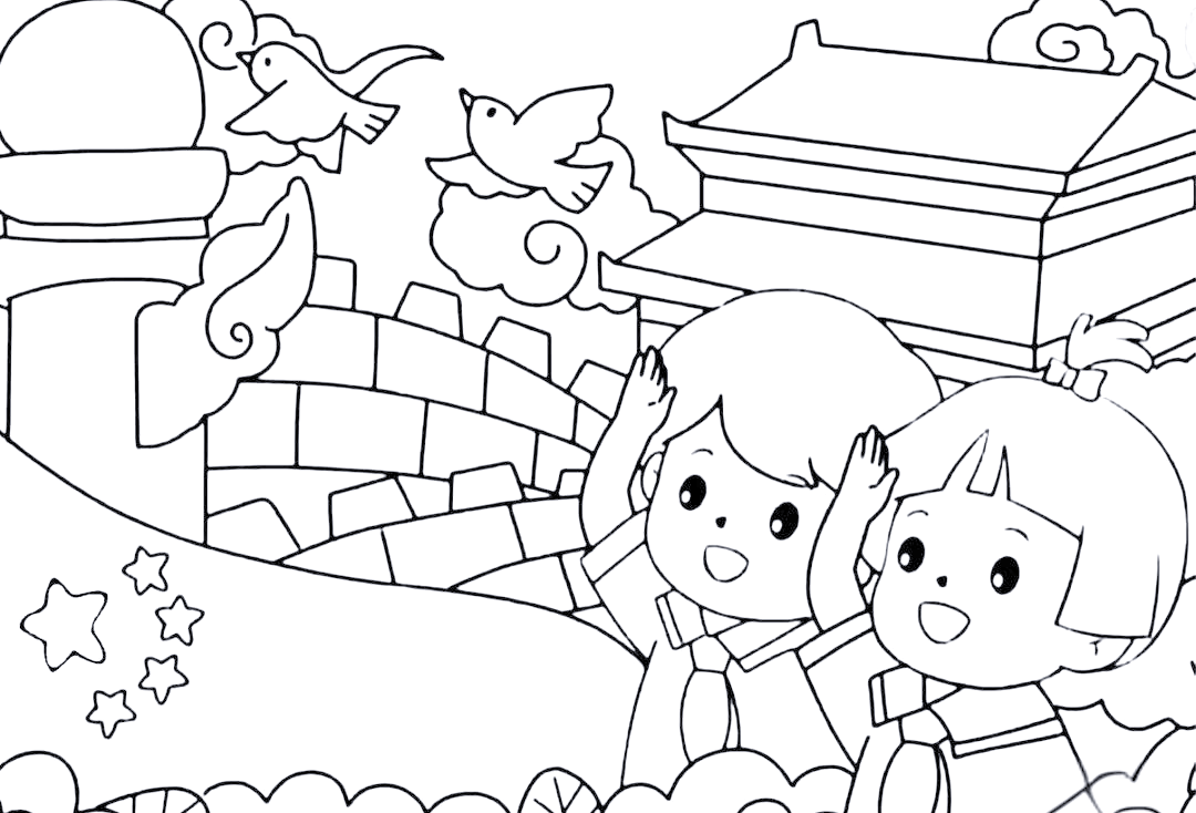 国庆主题绘画:展现祖国繁荣昌盛,融合非遗与科幻科技的创意作品