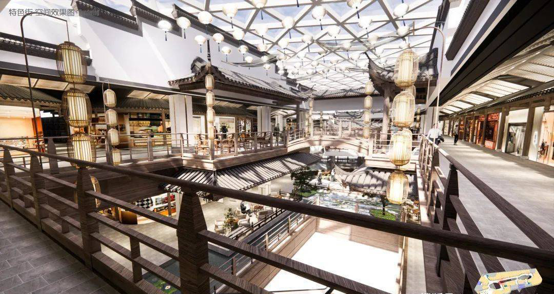 融苏式之美,享繁华之韵|千灯网红打卡地凤凰荟商业中心设计分享