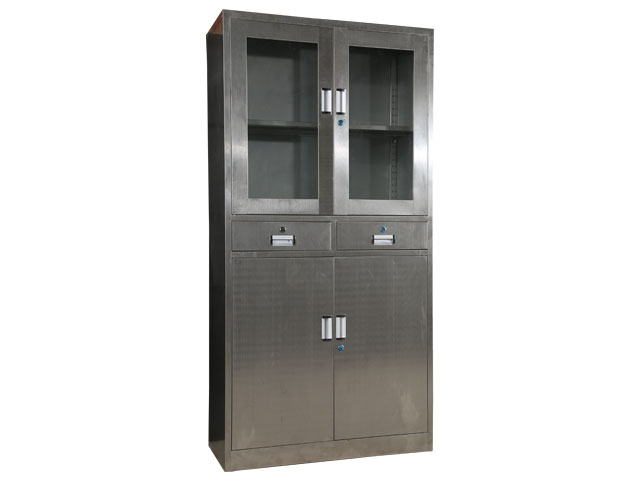 304不锈钢双开门柜子