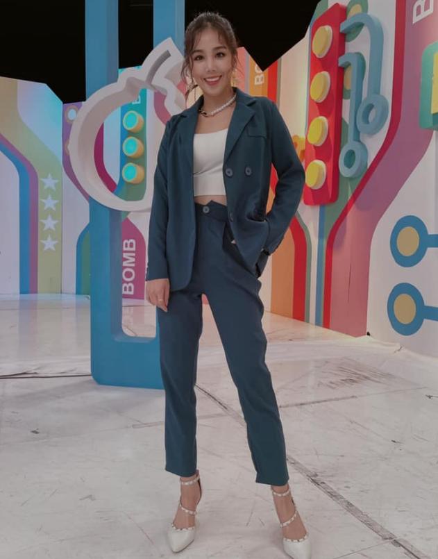 杨晨熙,靠空中瑜珈打高尔夫球维持好身材