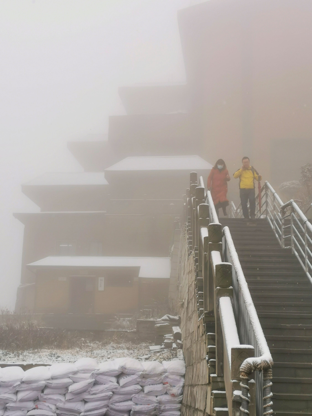 2016年佛山下雪的照片图片