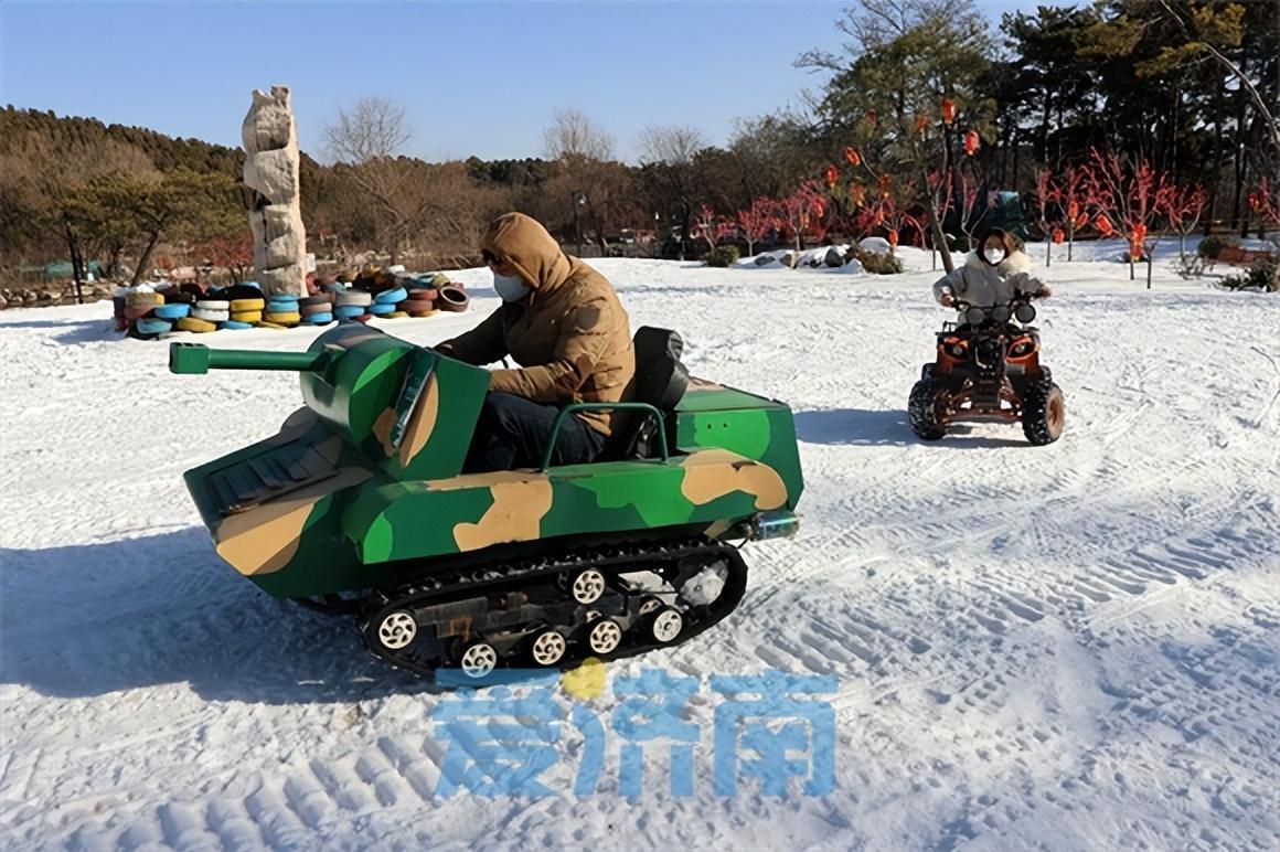 快来济南跑马岭齐鲁雪乡邂逅冰雪奇缘