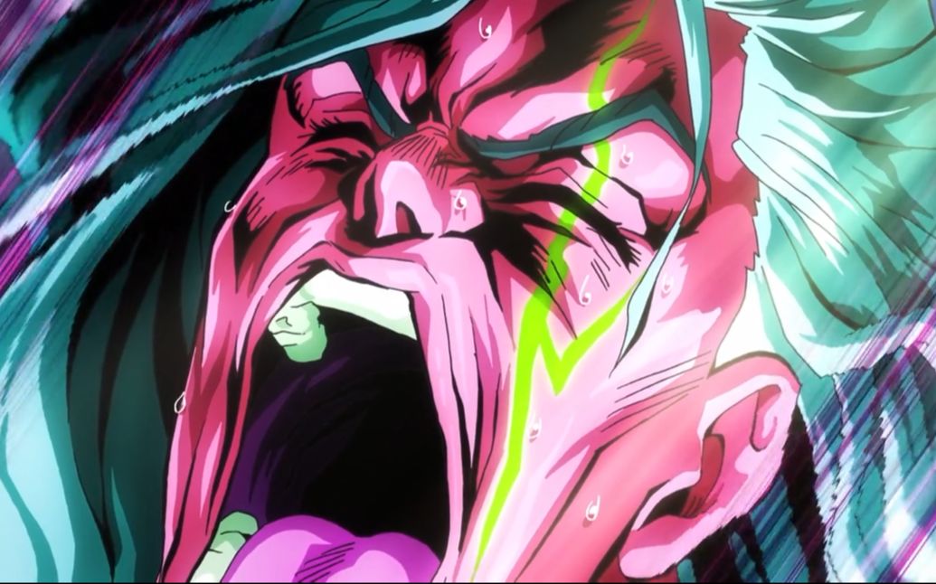 jojo:音石明——辛红辣椒,顺着电线来打你!