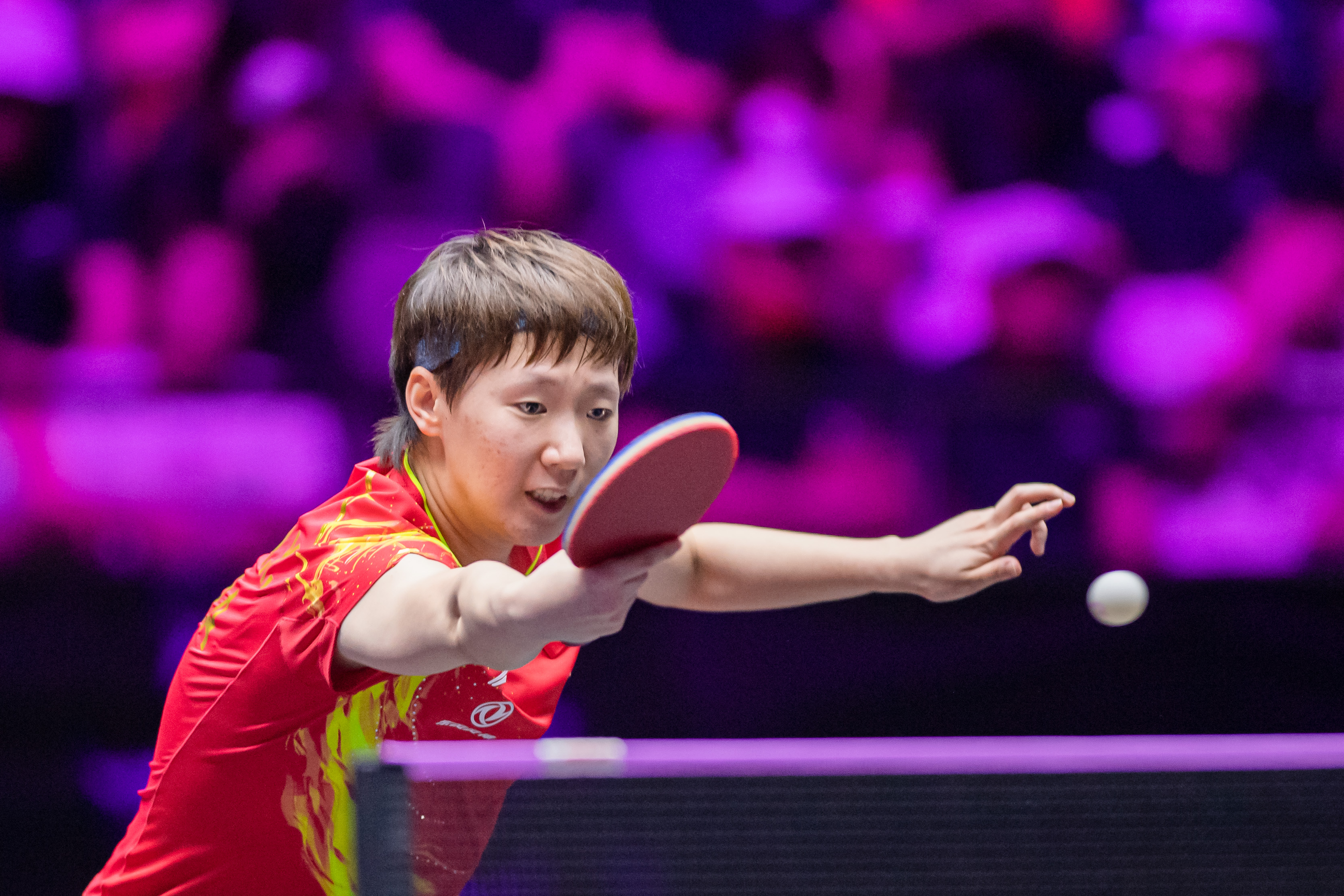 乒乓球——澳门冠军赛:王曼昱女单夺冠(2)
