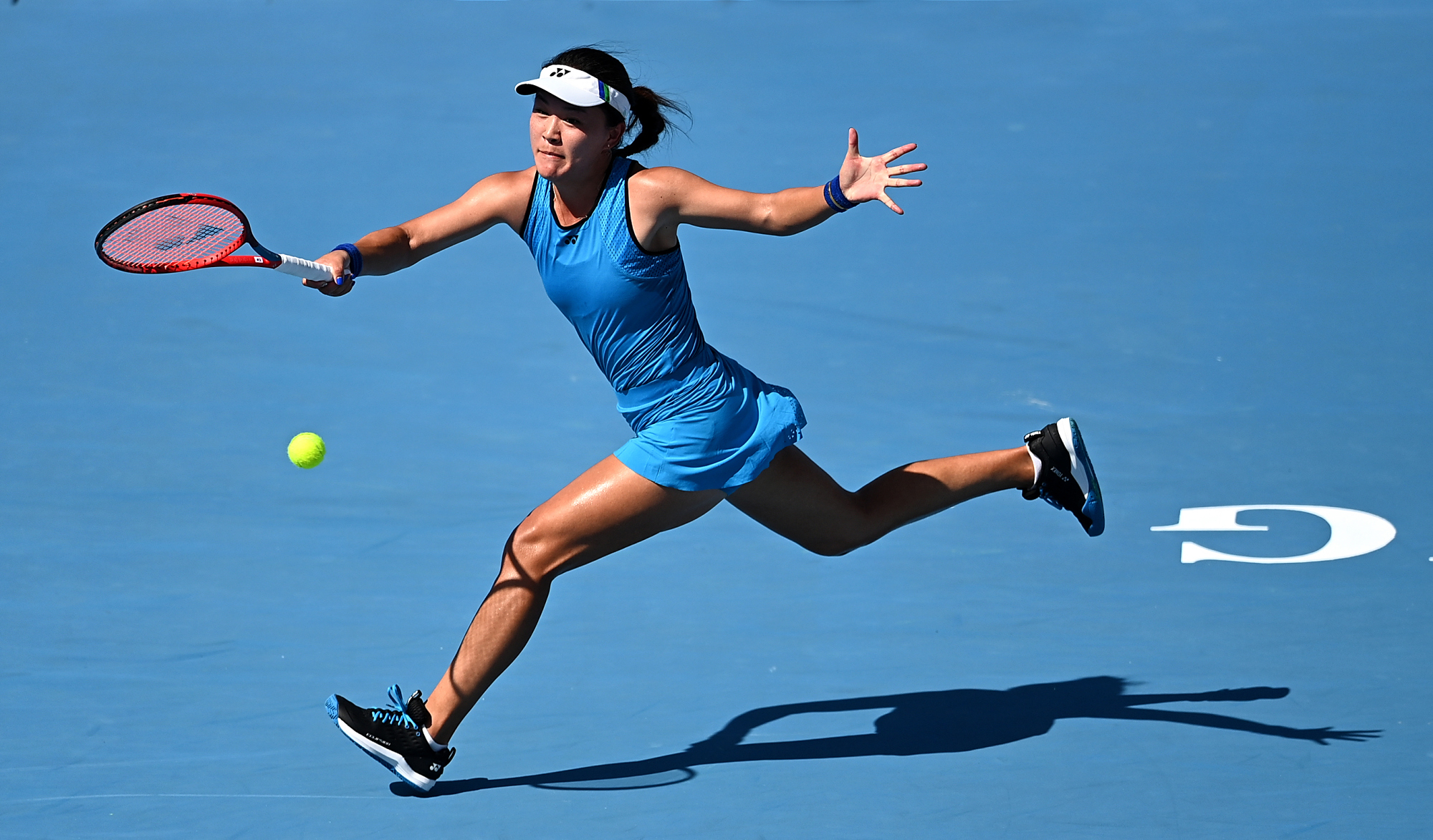 王蔷晋级全运会网球女单决赛