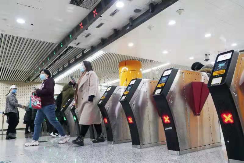 北京地铁闸机口图片图片