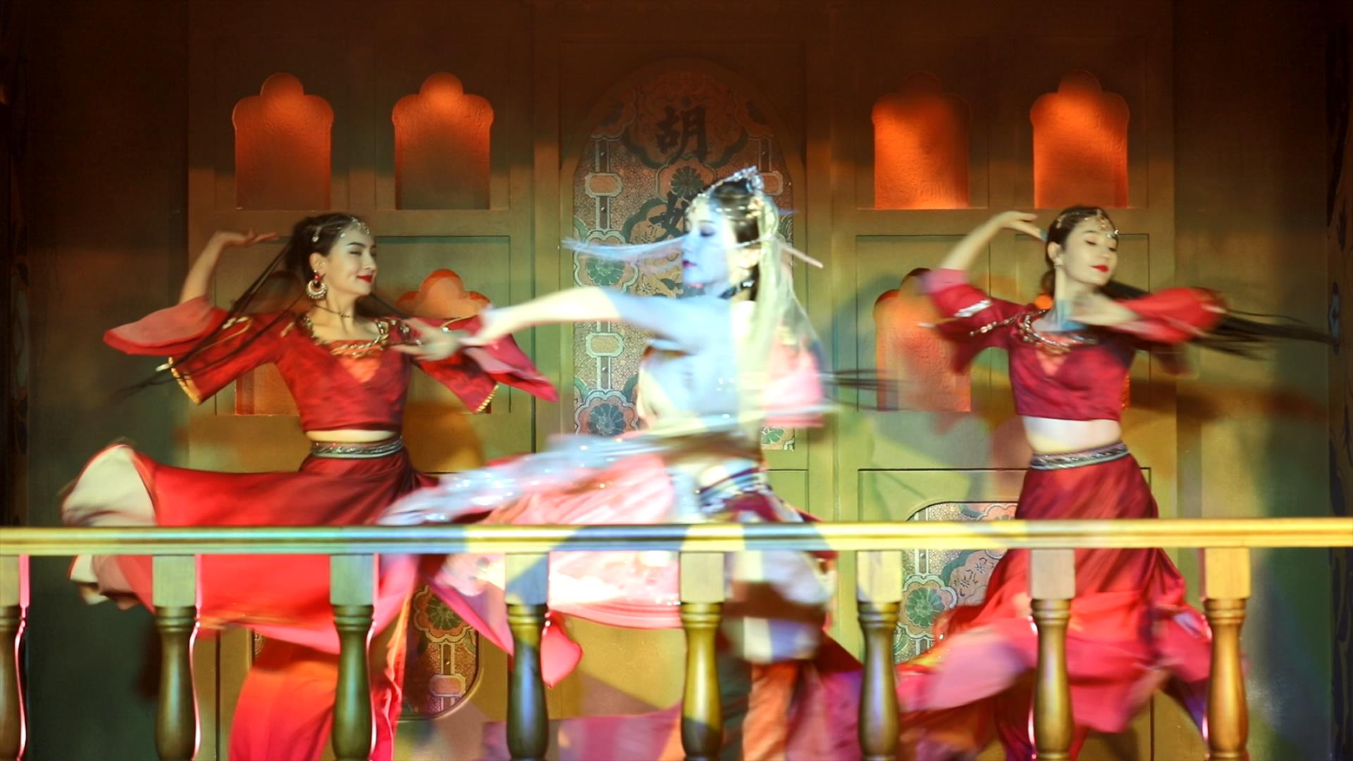 西安又现胡旋舞