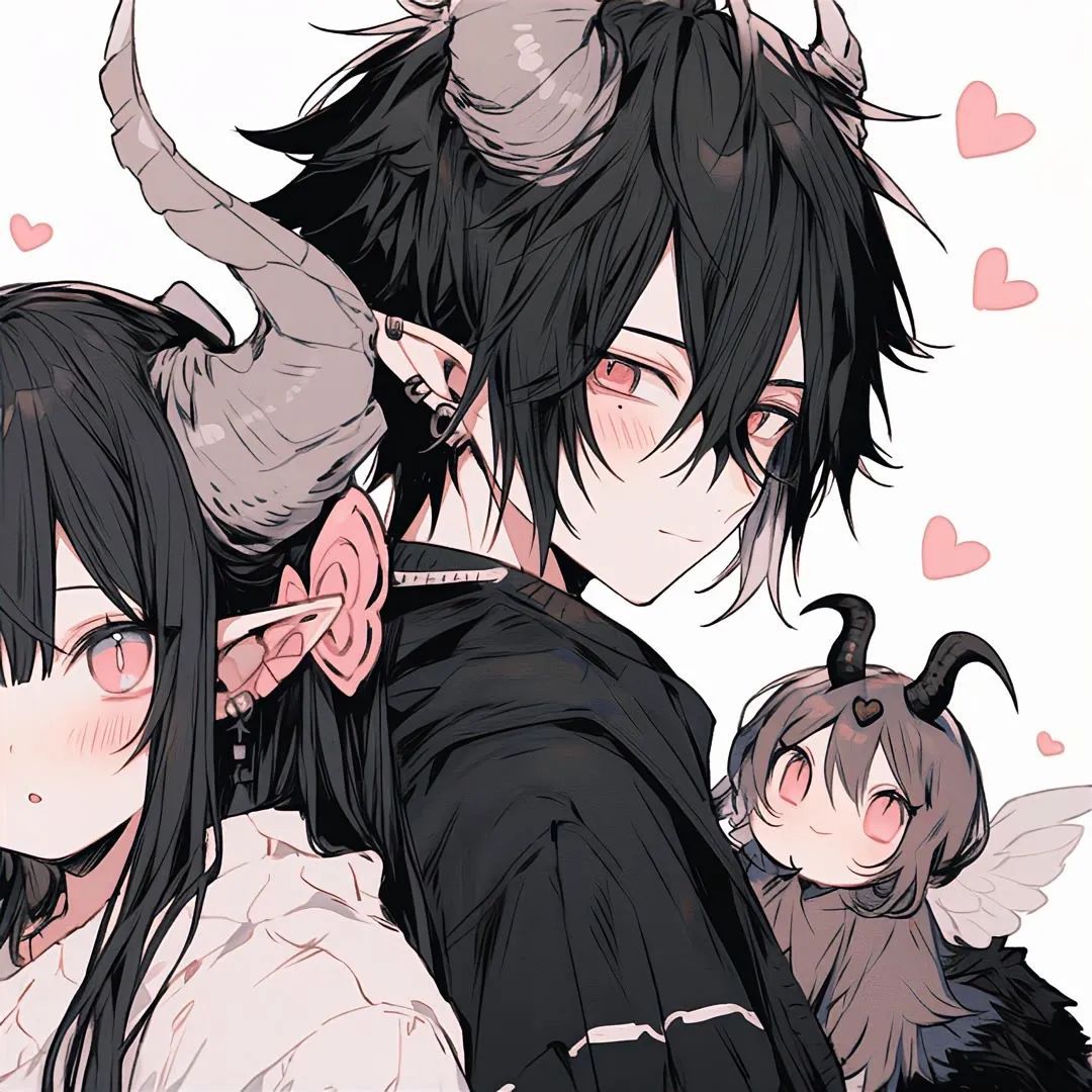 情侣头像丨又甜又酷的动漫情侣头像