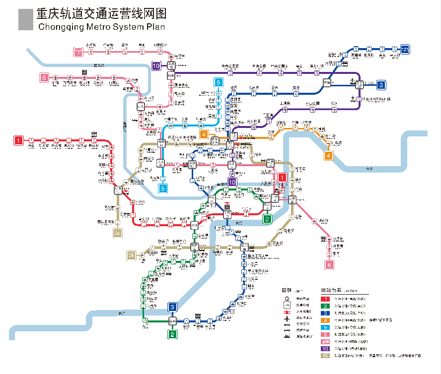 重庆合川区轻轨线路图图片