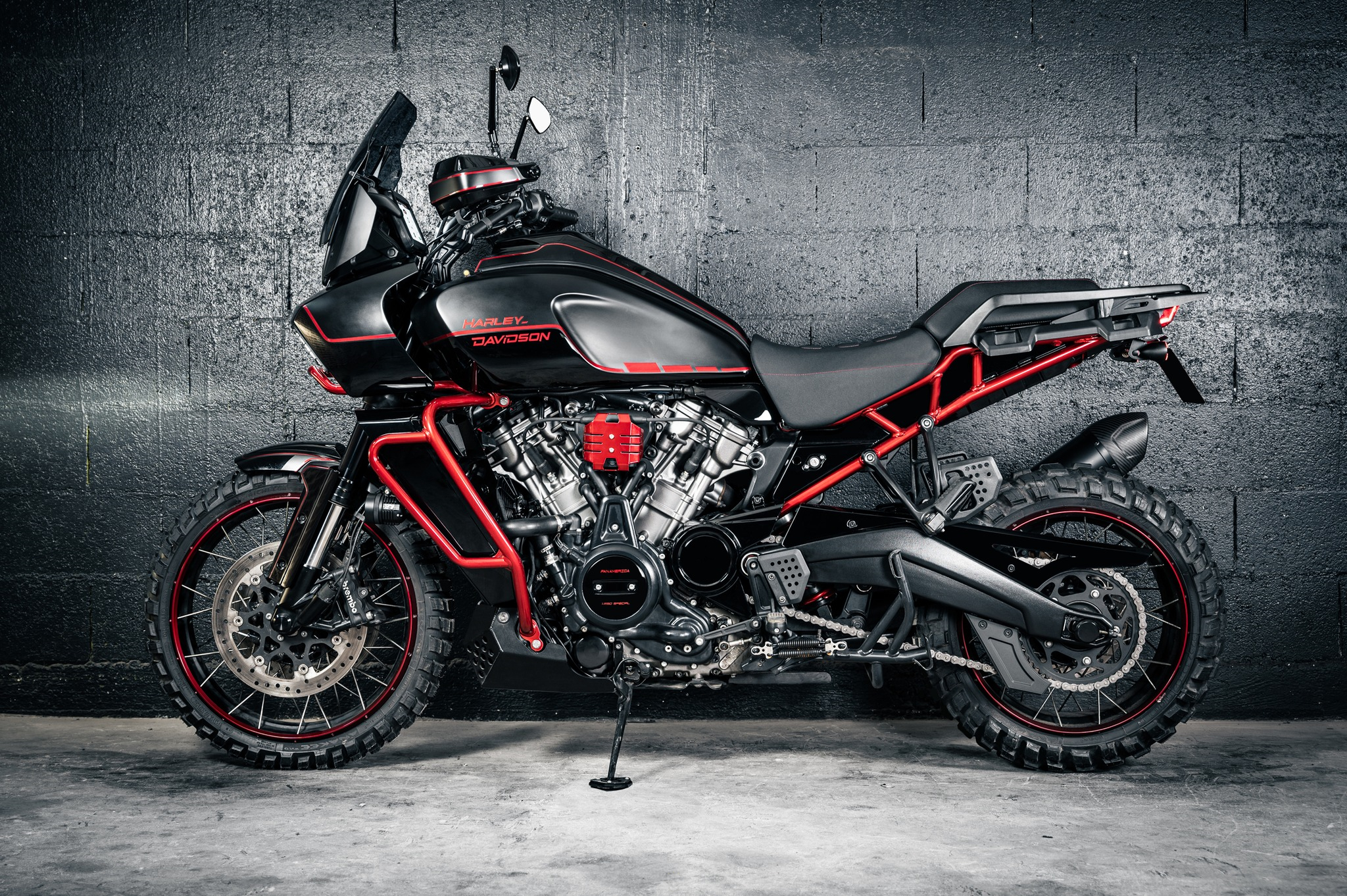 melk 40 哈雷泛美pan america改装欣赏