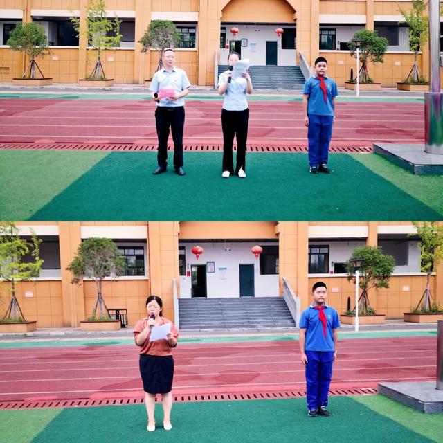 砥砺前行 奋斗新征程——莲花镇中心小学举行2022年秋季开学典礼