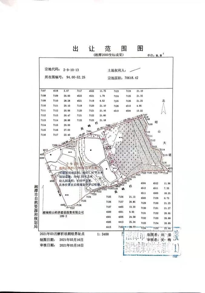 湘潭昭山土地规划图图片