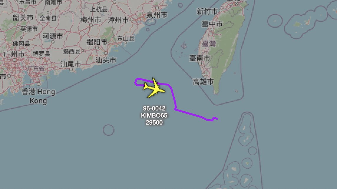 我战机连续三日进入台湾空域,这一次美军机也来了