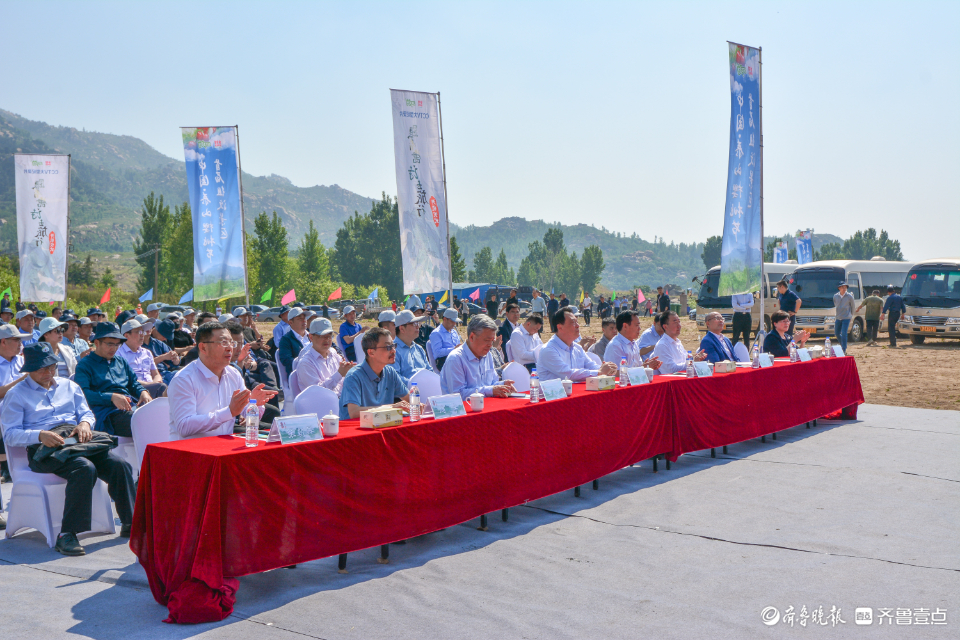 首届徂汶景区天宝镇"中国·泰山樱桃节"开幕