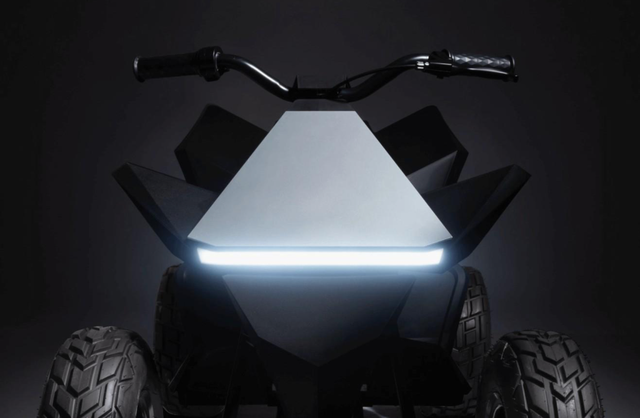 帅爆了!特斯拉「硬核」越野儿童摩托车 cyberquad 国内发售