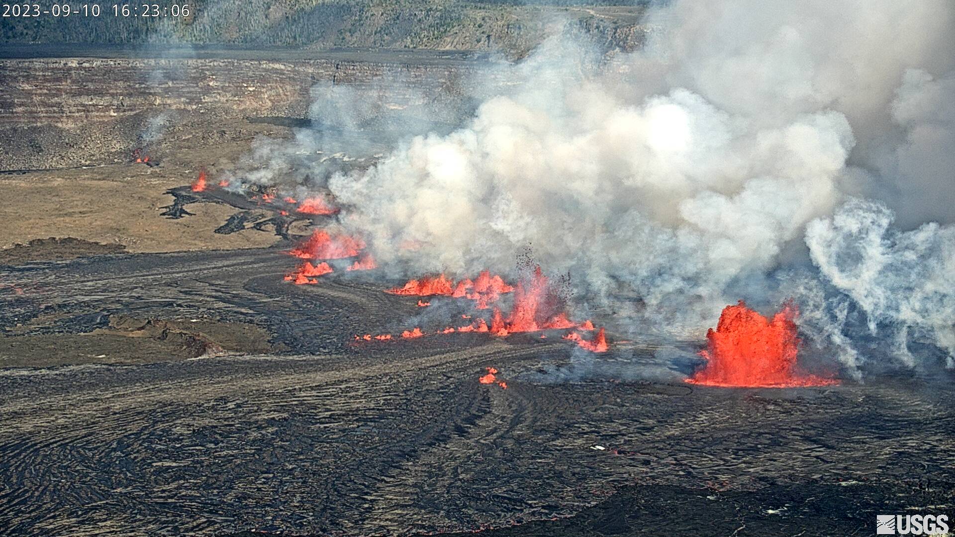 夏威夷基拉韦厄火山今年第三次喷发