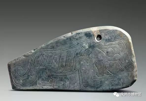 「永济博物馆云展厅」商 虎纹石磬