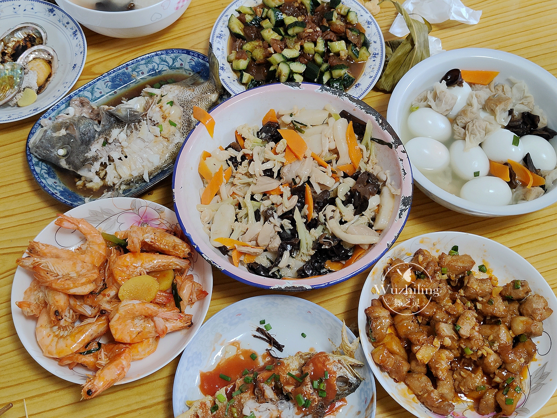 福建八口人的端午家宴,走红朋友圈,网友:馋了,我想回家