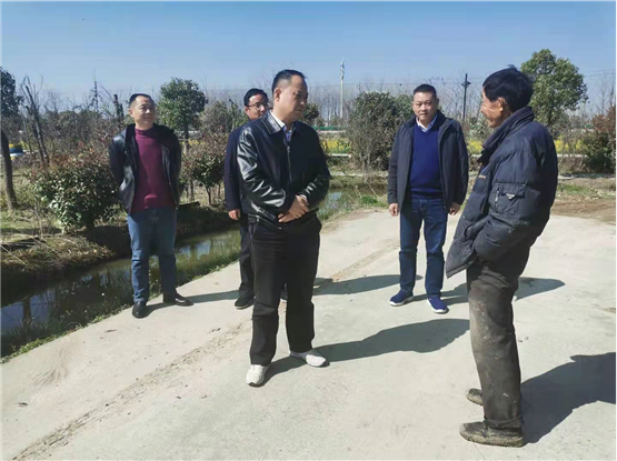 段贤柱到涉林企业调研林业生产经营工作