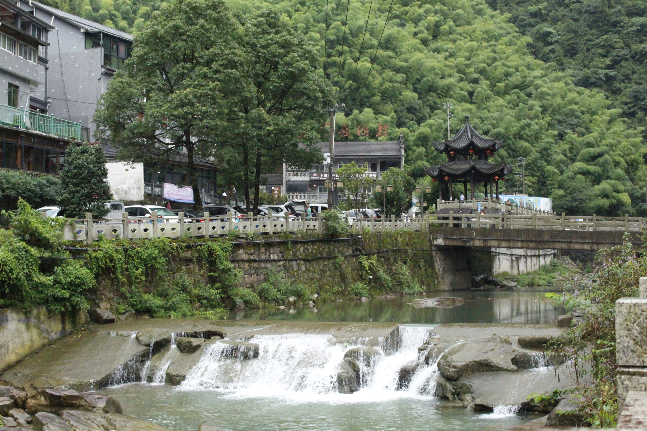 安吉报福镇石岭村,山清水秀之美,避世之旅