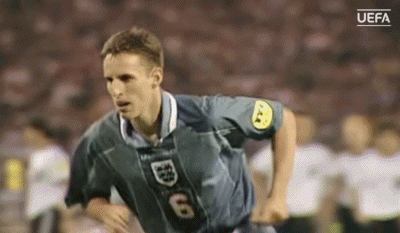 希勒,普拉特,皮尔斯,加斯科因,谢林汉姆都成功罚进,但是第6轮