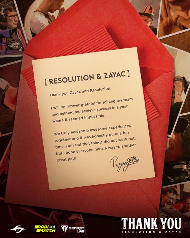 《dota2》秘密战队官宣三号和四号位离队