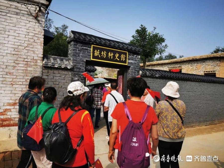 全力推进乡村振兴!聊城市莘县徐庄镇纸坊村史馆迎来首批游客