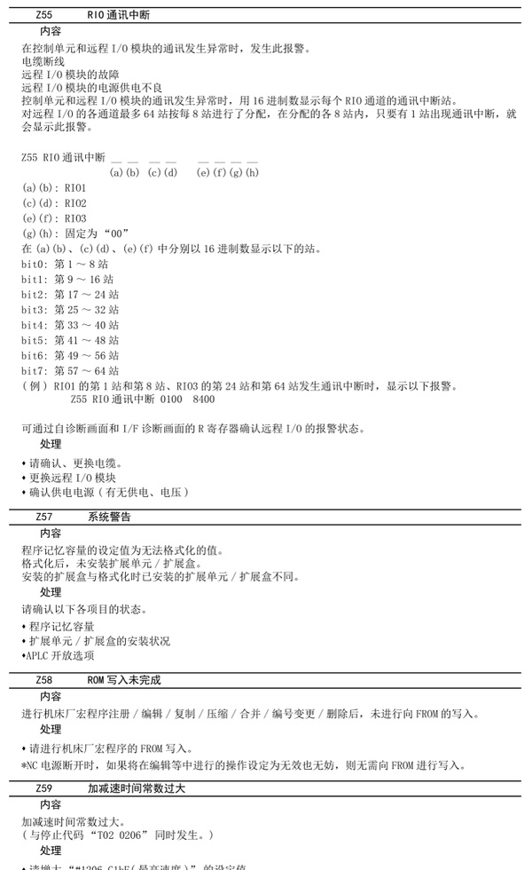 三菱m80系统参数表图片