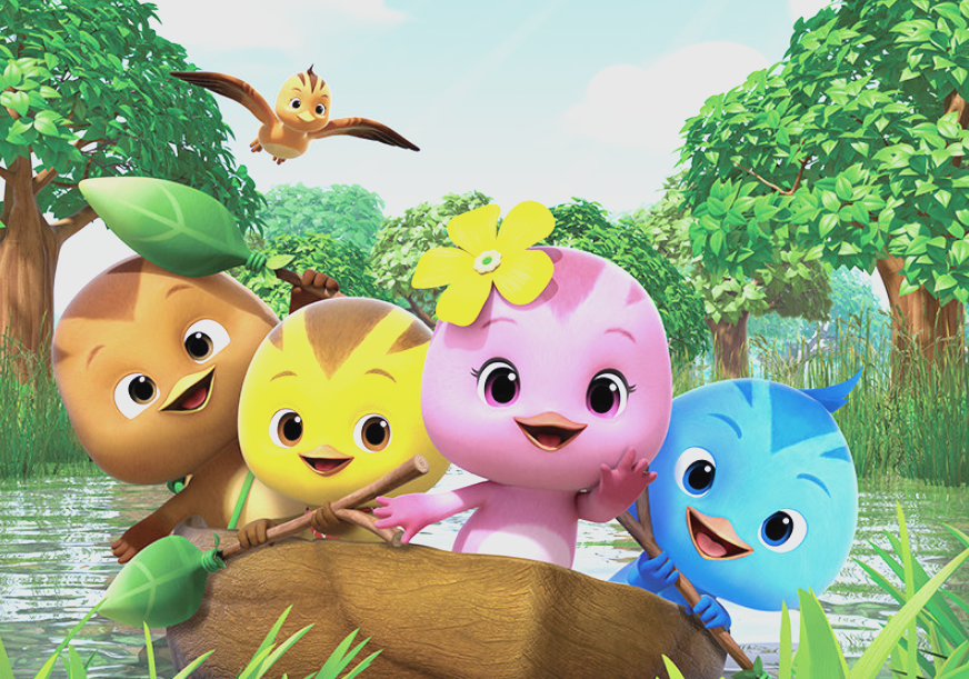 萌鸡小队:森林探险的奇妙旅程