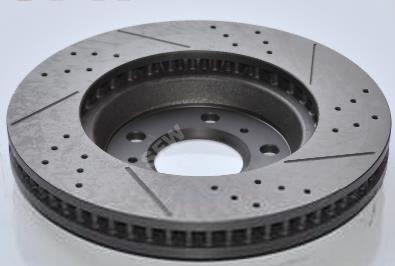 通风盘相较于实心盘,其设计更有利于通风效能的提升,使得刹车过程中