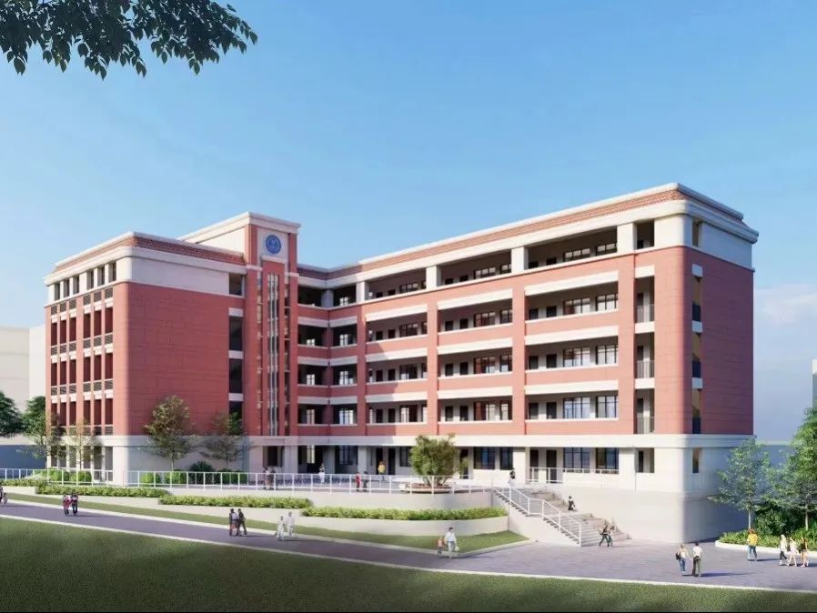 福清4所中小学新建教学楼效果图来了