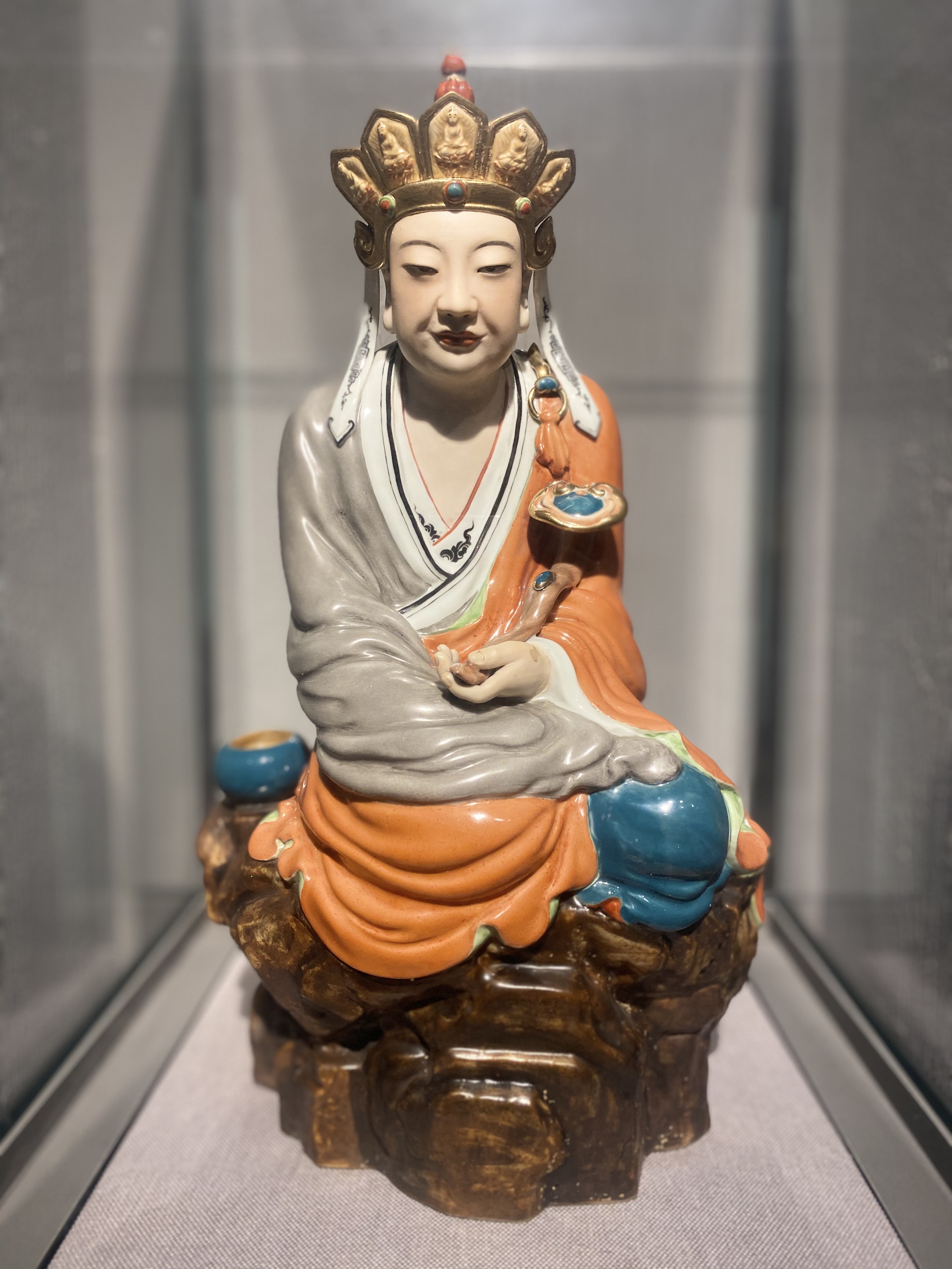 景德镇中国陶瓷博物馆展品《十八罗汉》4