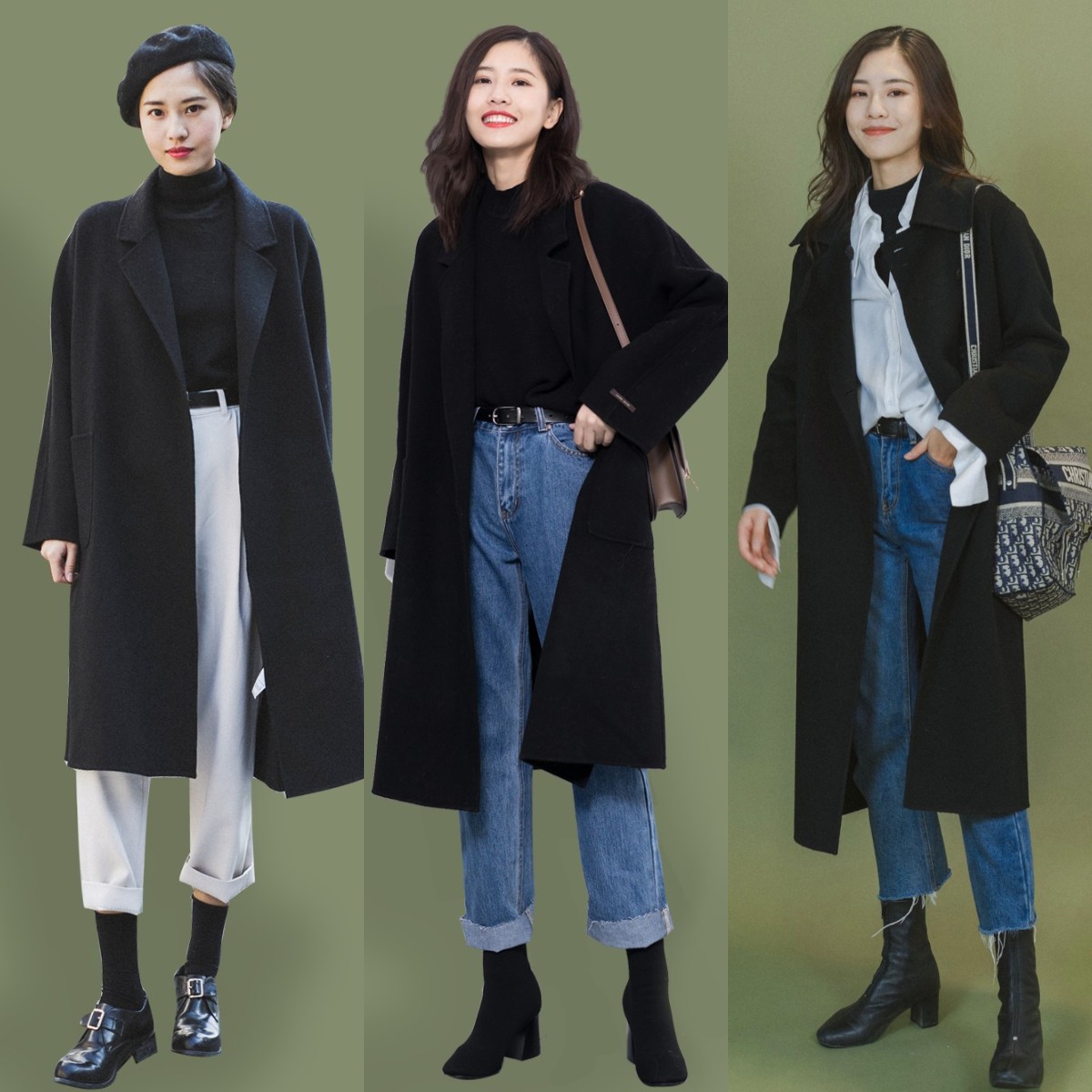 "大衣 裤子"怎么搭更时髦好看?这几招穿搭干货送给你,真时髦