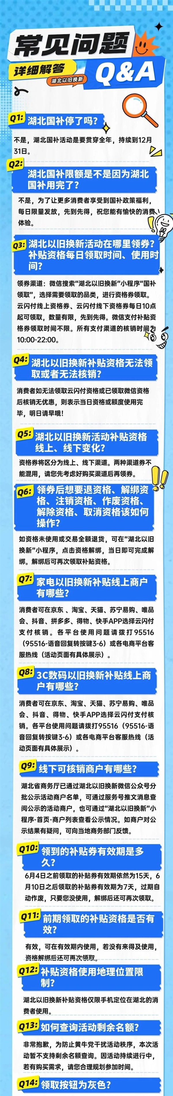 湖北确认:国补贯穿全年!每日限量发放资格