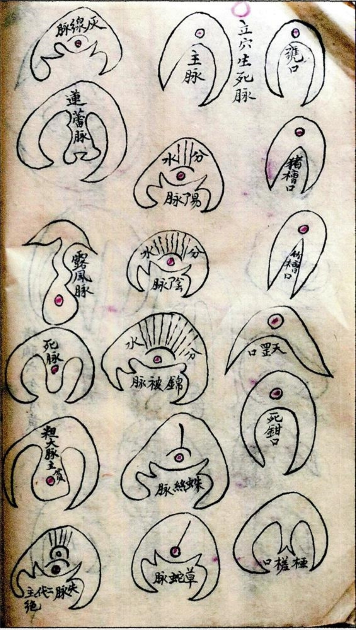 风水地理古籍善本 五星地图